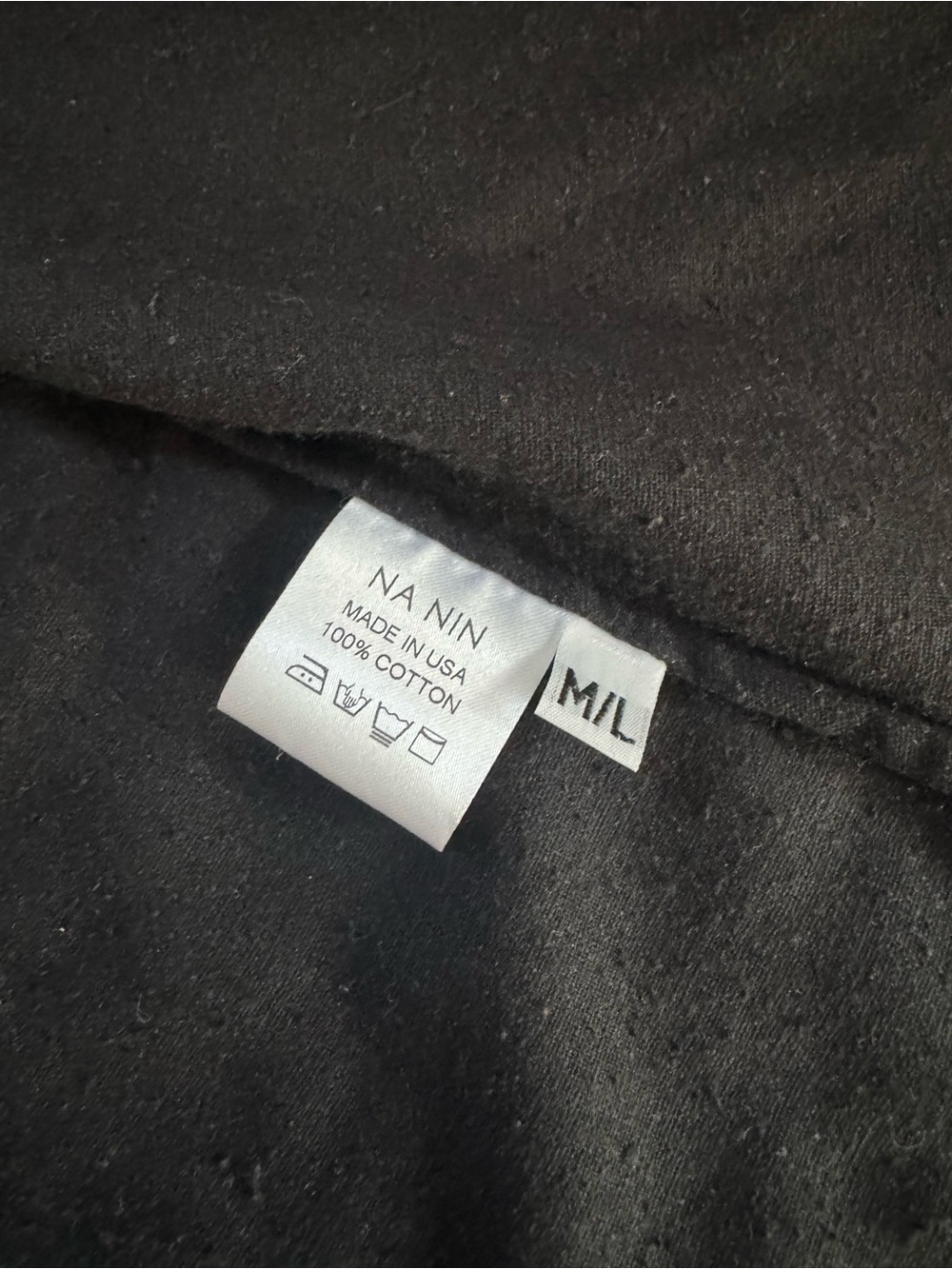 Na Nin Bobbie Raw Silk Tie Top - Picture 4 of 5